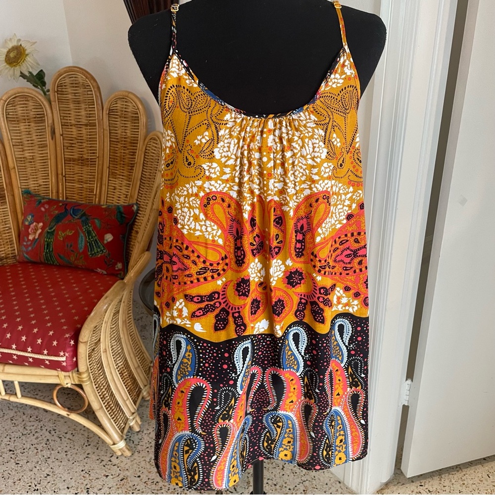 Colorful Paisley Women's Tunic Top